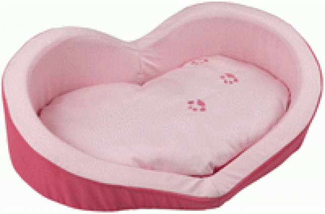 Designer-Katzenbett in traumhafter Herzform - Katzen Zubehoer - Bamberg