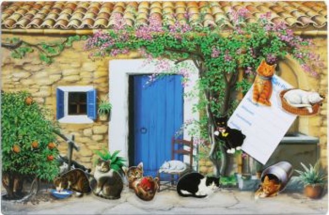 Magnetpinnwand Katzen-Finca - Katzen Zubehoer - Bochum