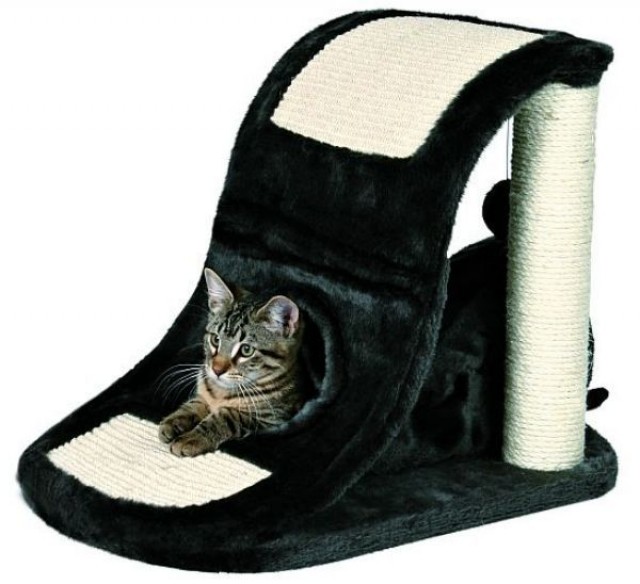 Kratzwelle Olite, 43 cm, anthrazit 39,90€ - Katzen Zubehoer - Castrop-Rauxel