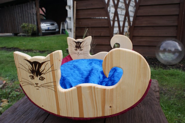 Tolles Katzenbett - Katzen Zubehoer - Rietberg