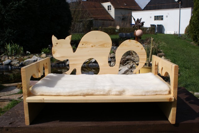 Katzenbett im aussergewöhnlichen Design - Katzen Zubehoer - Rietberg