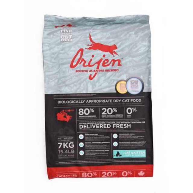 Orijen Katzenfutter - 6 Fish - günstiger Versand - Katzen Zubehoer - Feldkirchen-Westerham