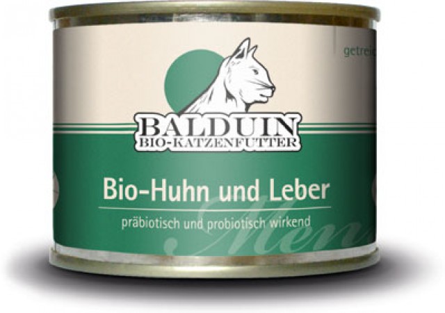NEU: Balduin BIO Katzenfutter - getreiderfrei - glutenfrei - Fleischanteil 95% - Katzen Zubehoer - Feldkirchen-Westerham