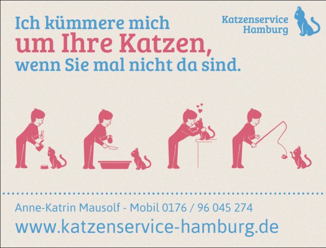 Hamburg: Katzensitter Katzenbetreuung - zuverlässig und kompetent - Katzensitter - Hamburg