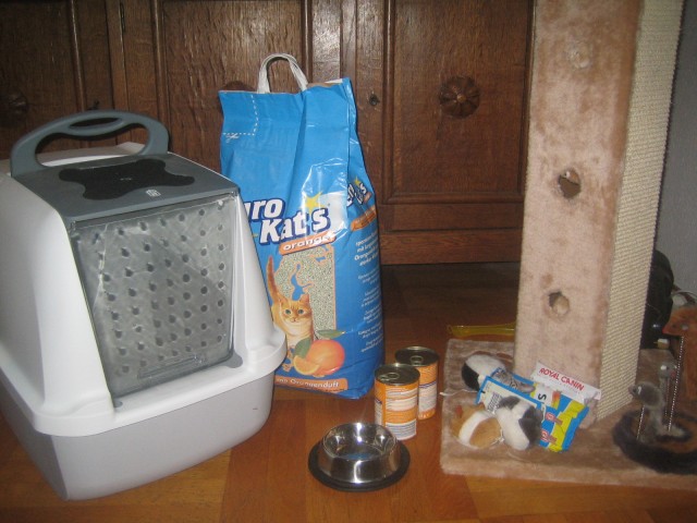 Katzen Zubehör SET Neu 14-teilig - Katzen Zubehoer - Bad Rappenau